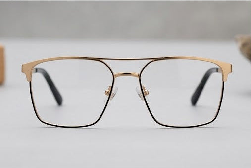 Police L-195 Premium Gold Black Eyewear Frame
