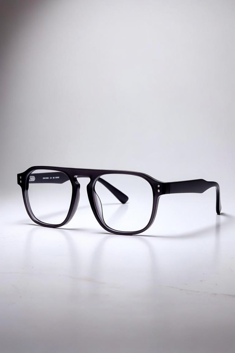 Maverick Series — Black Aviator Optical Frames