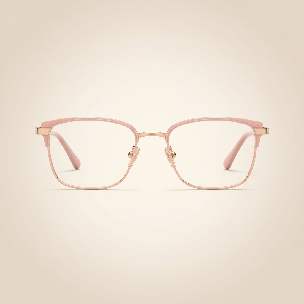 Bella Rose Square Optical Frame - Front View