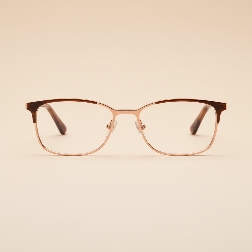 Sofia Slim Rectangle Optical Frame - Front View