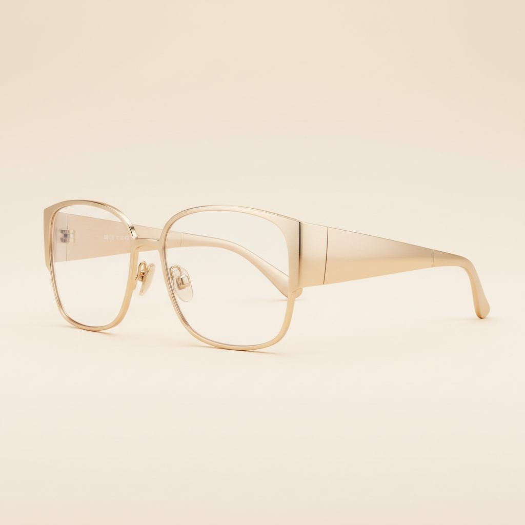 Aurora Luxe Oversized Optical Frame - Side View