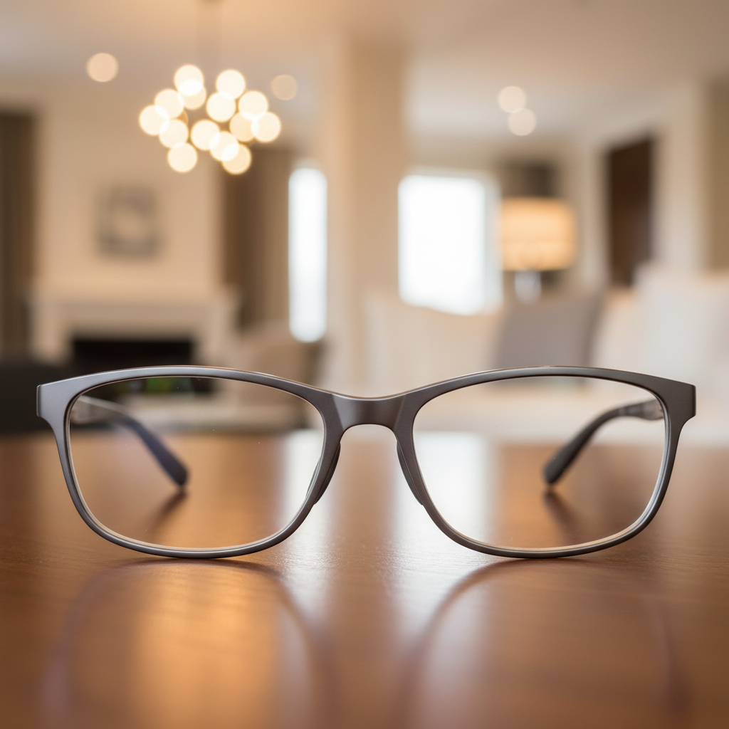 LensKraft Apex Sport - Clear Lenses Indoors (BEFORE)