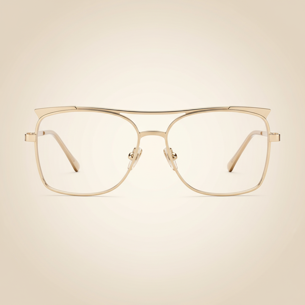 Aurora Luxe Oversized Optical Frame - Front View