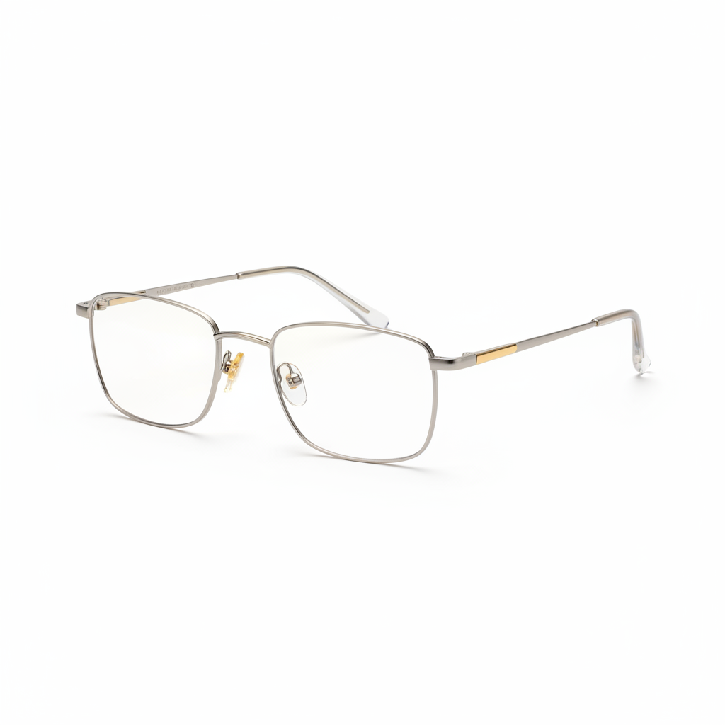 VisionPro Classic Blue Cut Glasses - 45 Degree View
