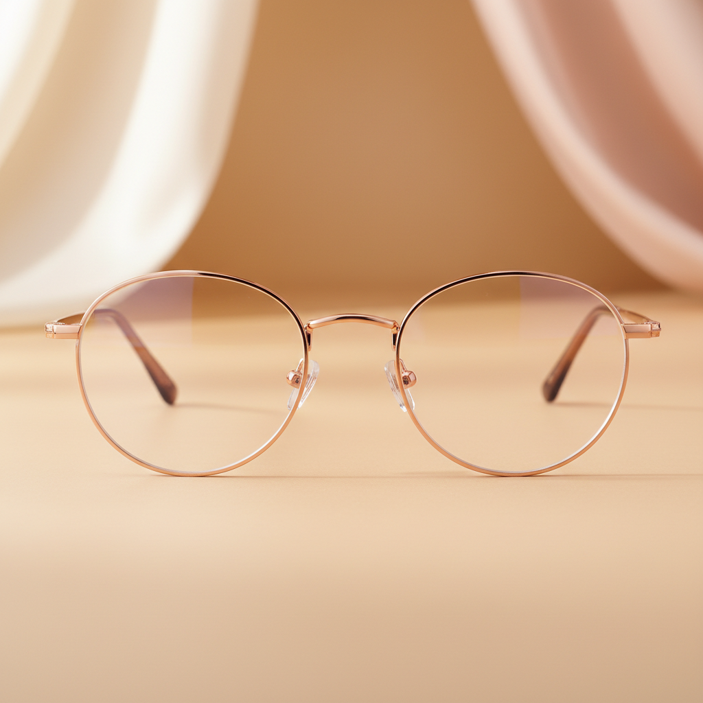 LensKraft Luna Rose - Clear Lenses Indoors (BEFORE)