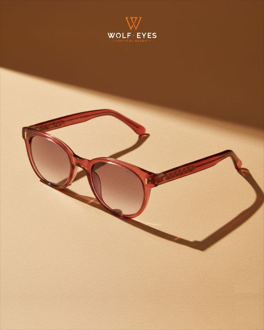 Wolf Eyes Premium Fashion Optical Frame – Rose